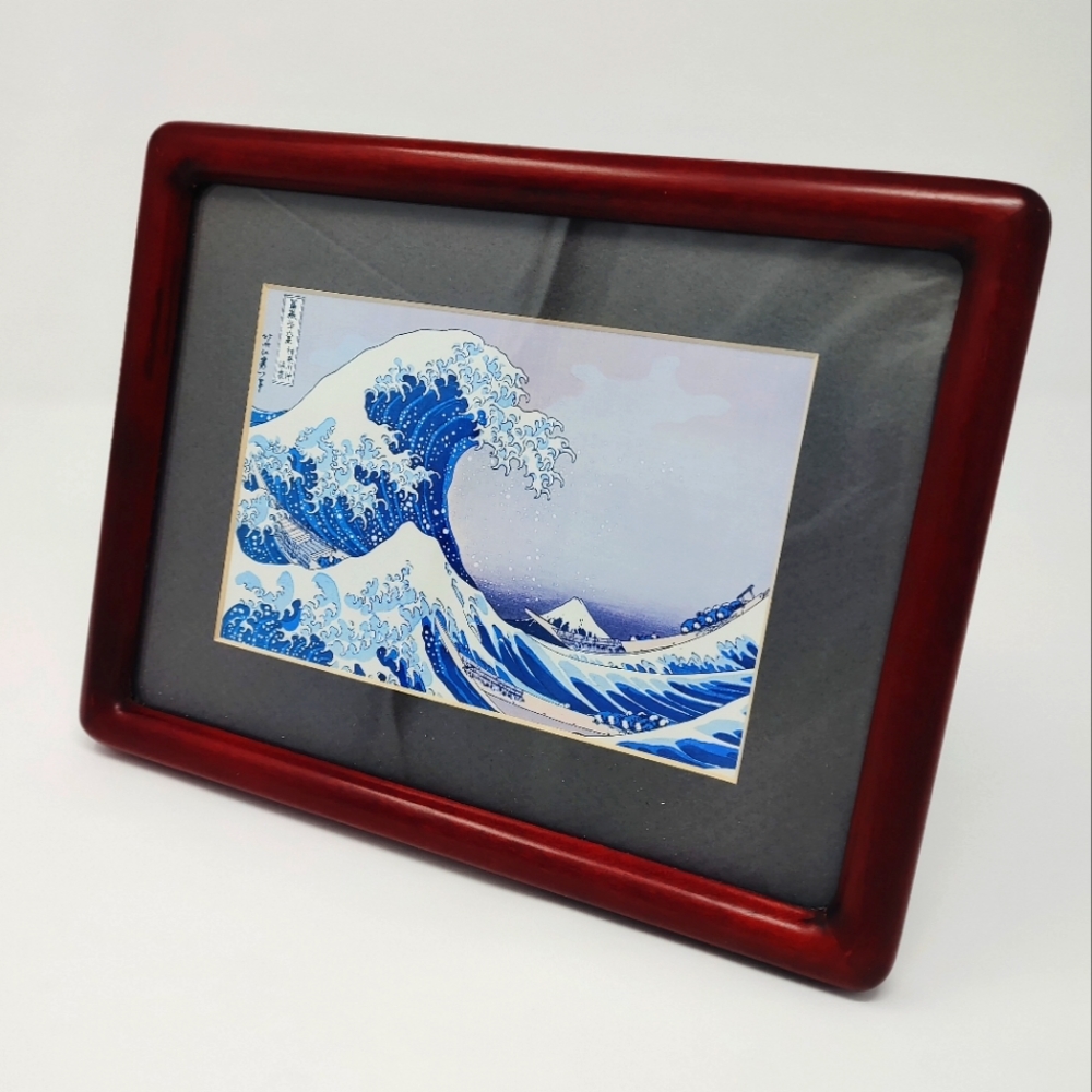 The Great Wave Photo In Frame - Picture 3 of 11